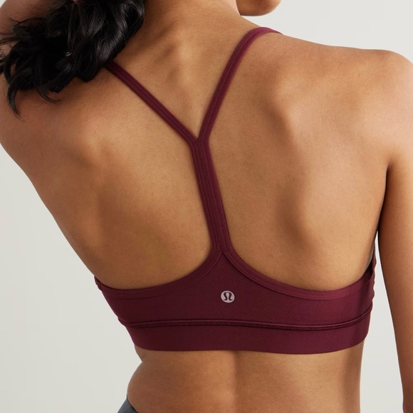 Lululemon Athletica Red Sports Bra with Y-Back Design - Picture 1 of 5